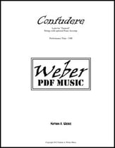 Confudere Orchestra sheet music cover